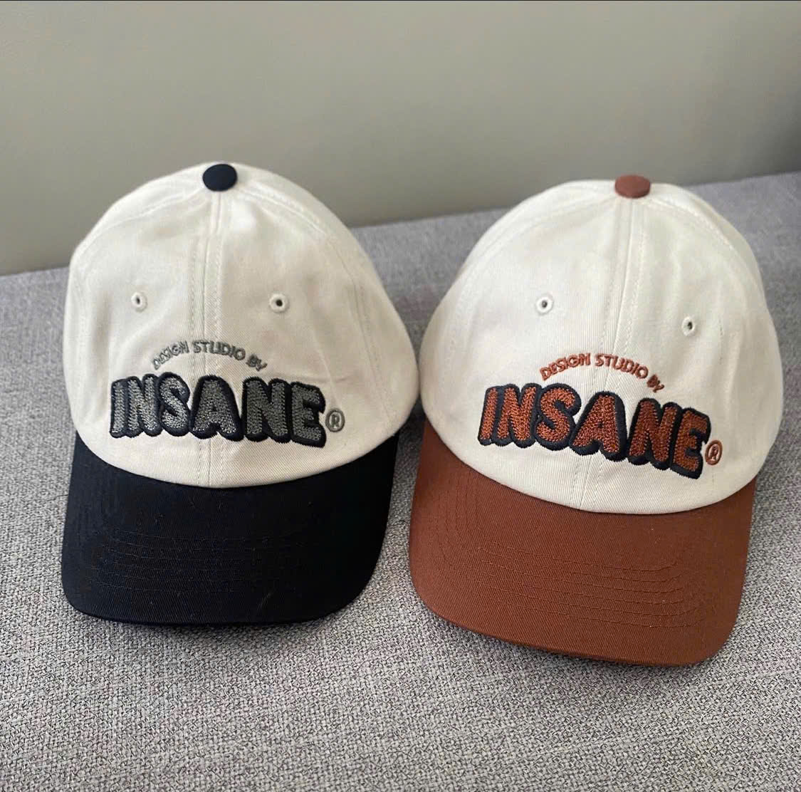 May Nón Kết Phối Màu Vải