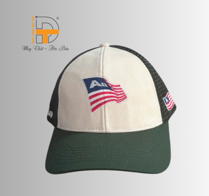 May Nón Kết Vải Bố