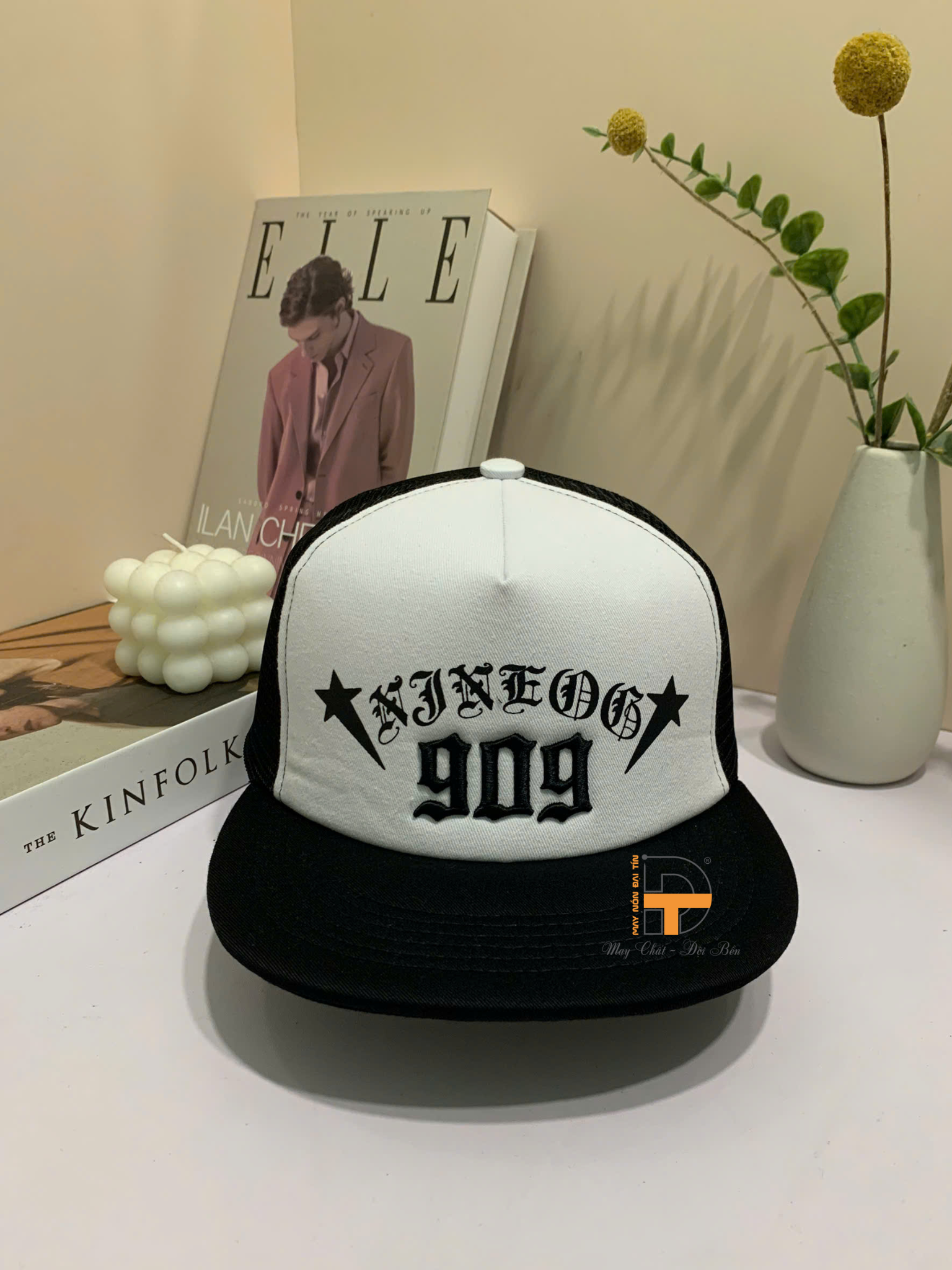 May Nón Snapback Thêu