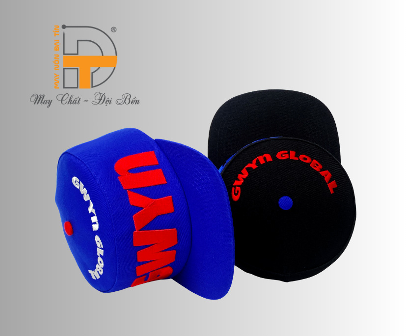 May Nón Snapback Thêu